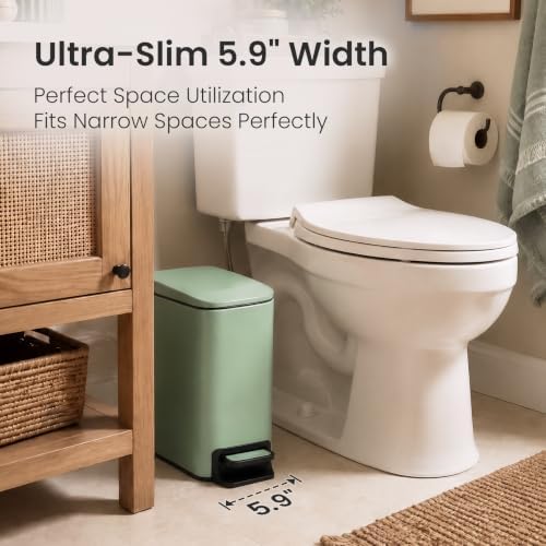 Cesun Small Bathroom Trash Can - Image 2