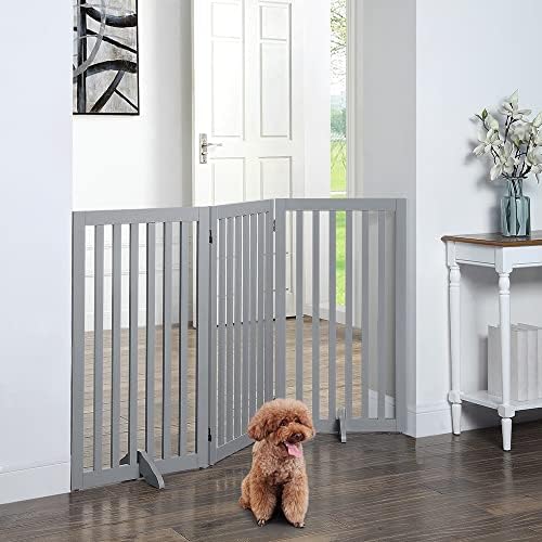 unipaws 36”H Free Standing Pet Gate - Image 2