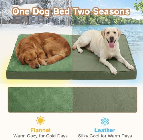 Waterproof Extra Large Dog Bed Washable Outdoor Orthopedic XL Crate Pad 42" - Image 5