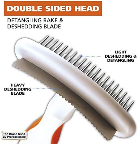 Wahl 2-in-1 Combination Double Row Pet Rake - Image 2