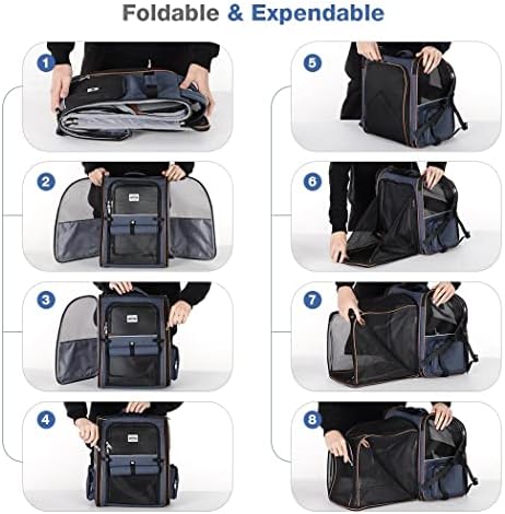 Extra Large Cat Backpack Carrier Expandable Pet Carrier Backpack - Image 6
