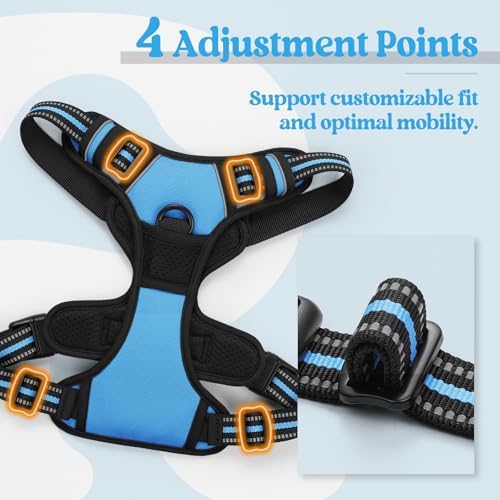 rabbitgoo Dog Harness, No Pull Medium Sized - Image 4
