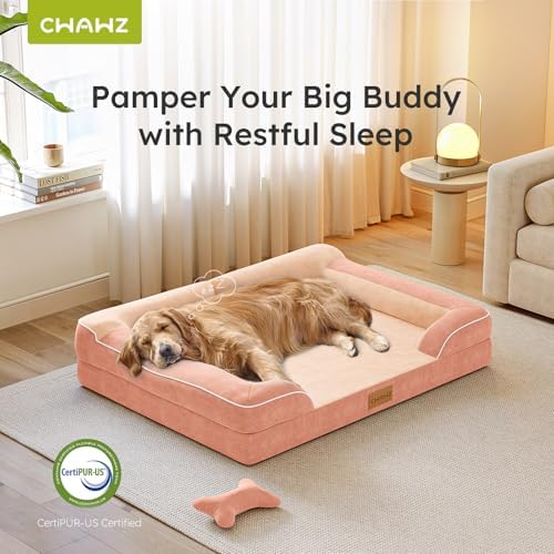 CWAWZ XXL Dog Bed for Extra Large Dogs, Giant Orthopedic Dog Bed - Image 5