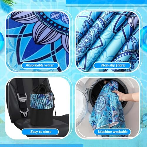 Hahafelt 2 Pack Car Seat Towel Cover - Image 4