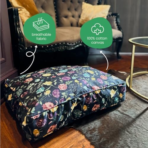 Molly Mutt Friday Morning Dog Bed Duvet Cover, GOTS-Certified 100% Organic - Image 4