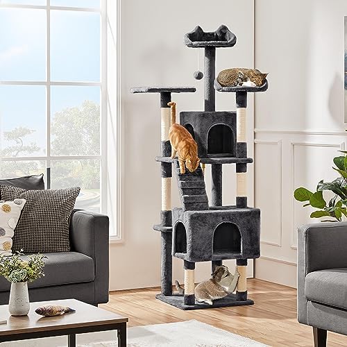 Yaheetech 72in Tall Cat Tree Tower - Image 2