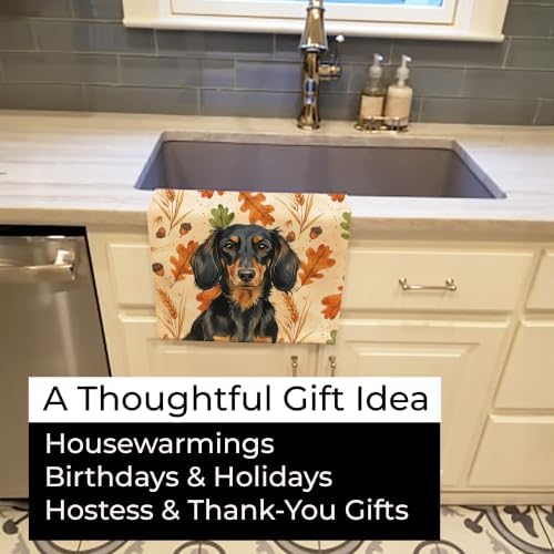 Caroline's Treasures Dachshund Dogs Kitchen Towel 15x25 - Image 5