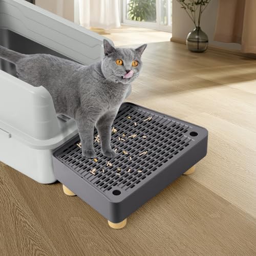 Extra Large Cat Litter Box Step Ramp, Cat's Litter Catcher Mat - Image 7