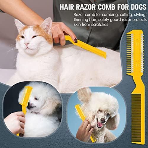 Yinkin 5 Pcs Dog Razor Comb - Image 6