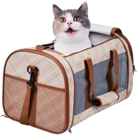 Soft-Sided Kennel Pet Carrier, Airline Approved Travel Handbag by GOOPAWS