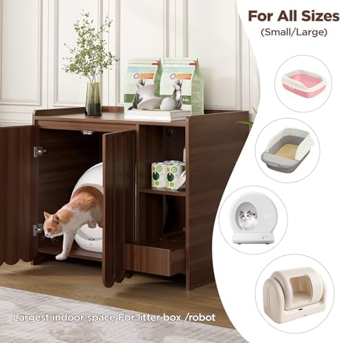 Halitaa Large Litter Box Enclosure - Image 5
