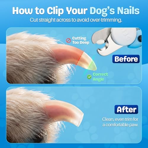 Flexzion Dog Nail Clippers and Cat Nail Trimmer - Image 7