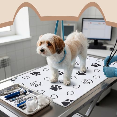 AceOrbit 1 Pack 24x36 Inch Non-Slip Dog Grooming Mat - Image 3