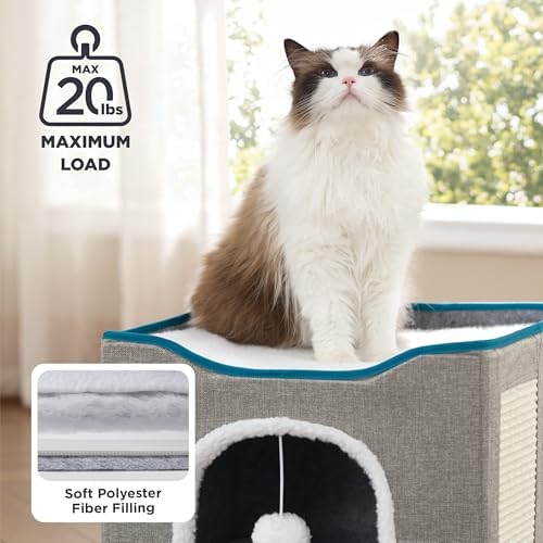 Bedsure Cat House Bed for Indoor Cats - Image 5