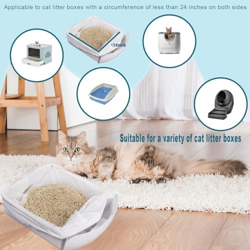 160 Pack Cat Litter Bags 25 x16 inch - Image 6
