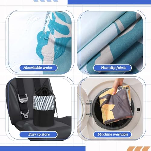 Hahafelt 2 Pack Car Seat Towel Cover - Image 6