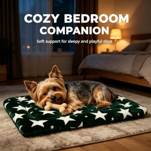 Dog Bed Mat - Soft Crate Pad for Kennel, Durable Pet Bed for Small Dogs & Cats - Image 2