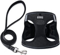 Dog Harness with Leash Set, Step-in Adjustable Puppy Pet Vest by BOOMIBOO