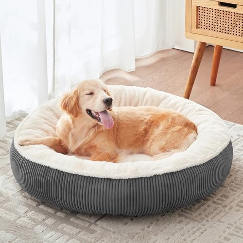 36 inches Calming Donut Dog Bed by BedStillLoveStill