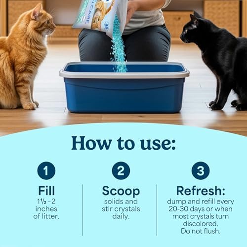 Fresh Step Clean Care Crystal Cat Litter, 8 lb., 2 Pk - Image 4