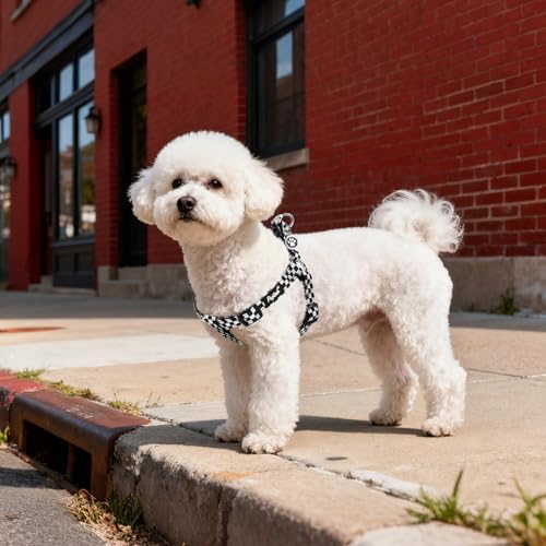 PUPTECK No Pull Dog Harness Medium Sized Step-in Adjustable Puppy Vest - Image 5