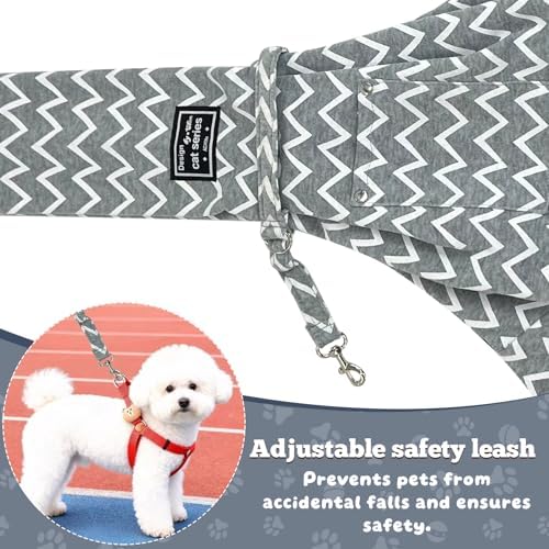 Dog Sling Carrier for Small Dogs and Cats 5–16 lbs, Puppy Carrier Sling - Image 4
