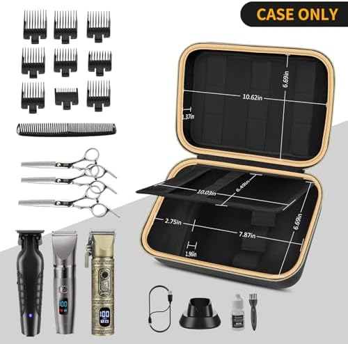 Boobowl Barber Accessories Bag for Clippers and Supplies, Hair Clipper Box - Image 2