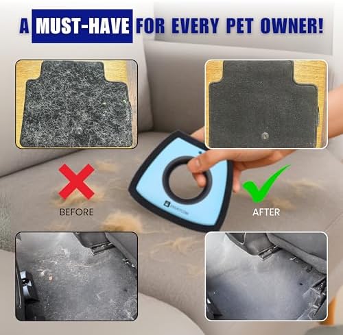 Upgrade Pet Hair Removal Tool for Car Detailing, Carpet & Furniture - Image 3