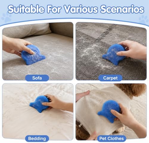 Pet Hair Remover for Laundry, Reusable 6 Pack Dog & Cat Hair Remover - Image 5