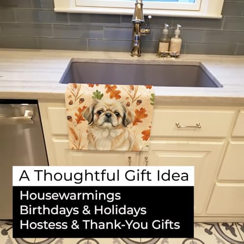 Caroline's Treasures Pekingese Dogs Kitchen Towel 15x25 in - Image 5