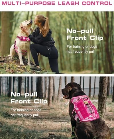 Dog Harness, Tactical No Pull for Small Sized Dog - Image 3