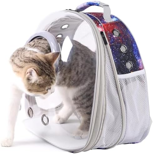 Pet Carrier Backpack for Large Cats and Small Dogs up to 20 Pounds, Space - Image 6