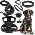 LOBEVE No Pull Dog Harness, Collar & Leash Set by Lovebegetslove
