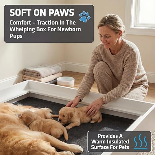 Drymate Whelping Box Liner Mat, Machine Washable, Super Absorbent, Waterproof - Image 4