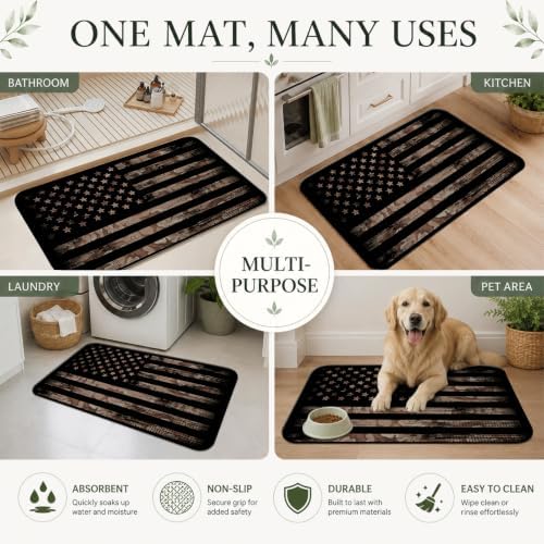 Natural Diatomaceous Earth Bath Mat, Ultra Thin Quick Dry Floor Rug - Image 7