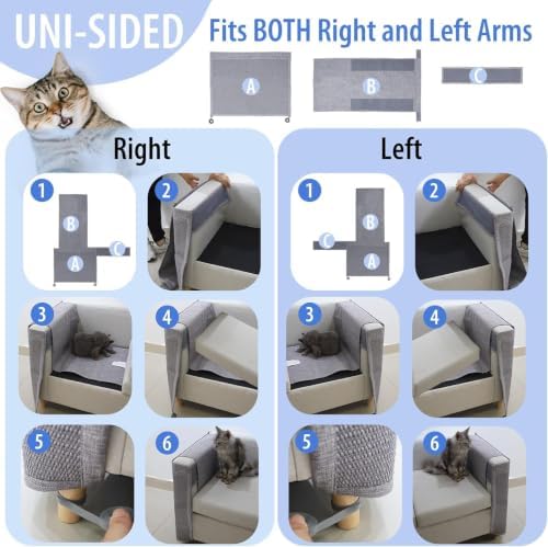 Oroonoko Cat Scratch Couch Protector, Couch Protector from Cat Claws - Image 6
