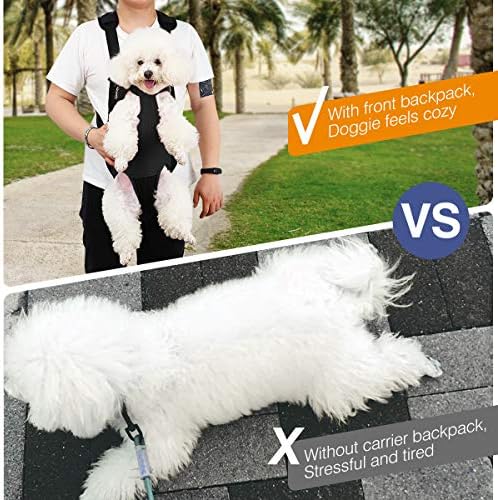 Pawaboo Dog Backpack Carrier, Front Chest Carrier - Image 6