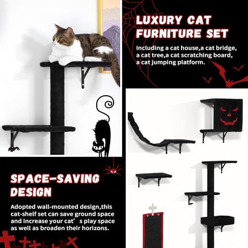 5 Pcs Wall-Mounted Climber Set, Wood Indoor - Image 4