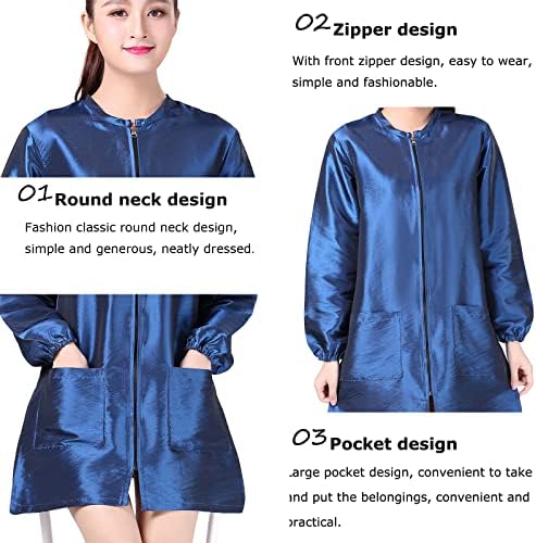 Professional Salon Smock Stylist Jacket Waterproof Hairdresser Cape Barber - Image 5