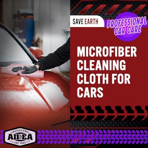 AIDEA Microfiber Cleaning Cloth Pink 20PK, Microfiber Towels 12×12" - Image 4
