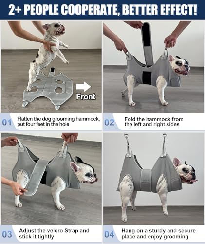 Kkiimatt Dog Grooming Hammock Hanging Harness - Image 6