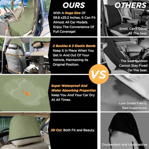 Waterproof Car Seat Cover Towel - Image 6