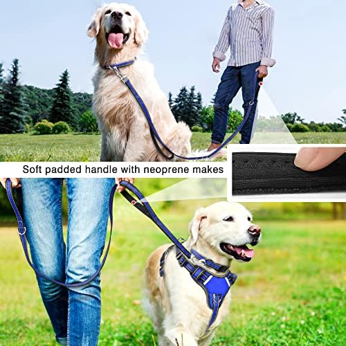 WINSEE All-in-One Reflective Dog Harness, Collar & Leash Set, No Pull - Image 6