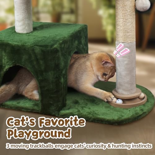 Fantasreen Cat Tree 38'' Tower - Image 3
