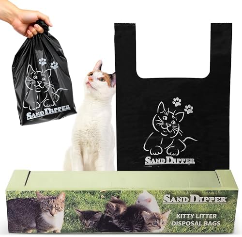 Sand Dipper Cat Litter Waste Bags | Strong Thick Odor Sealing by SandDipper-Becausewereallbeachcombersatheart%E2%84%A2