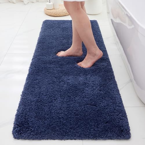 ILANGO Bathroom Rugs 70" × 24", Extra Soft Absorbent Microfiber Bath Rugs by ILANGO