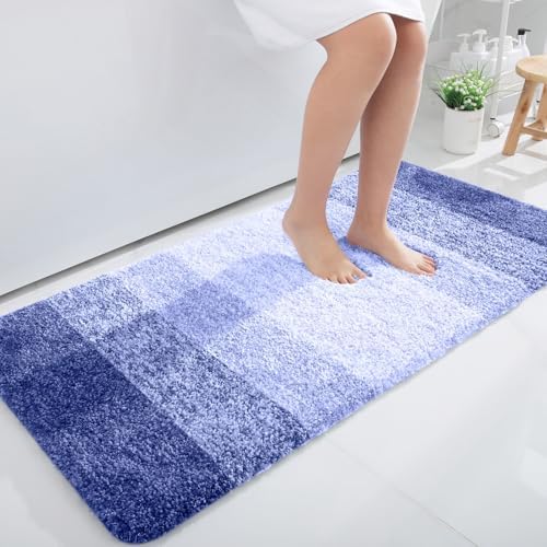 OLANLY Bathroom Runner Rug 44x24, Extra Soft Absorbent Microfiber Bath Rugs by OLANLY