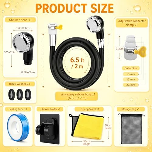 Windspeed 6.5Ft Slip On Tub Hose - Image 2