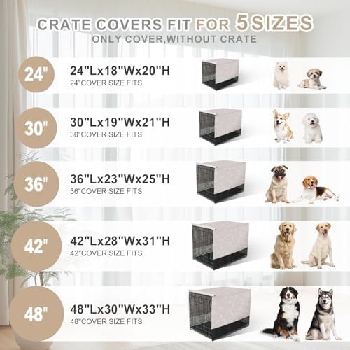 Explore Land Breathable Dog Crate Cover, 42 inches - Image 3