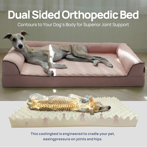 Cooling Dog Bed for Small, Medium Dogs & Cats - Image 4